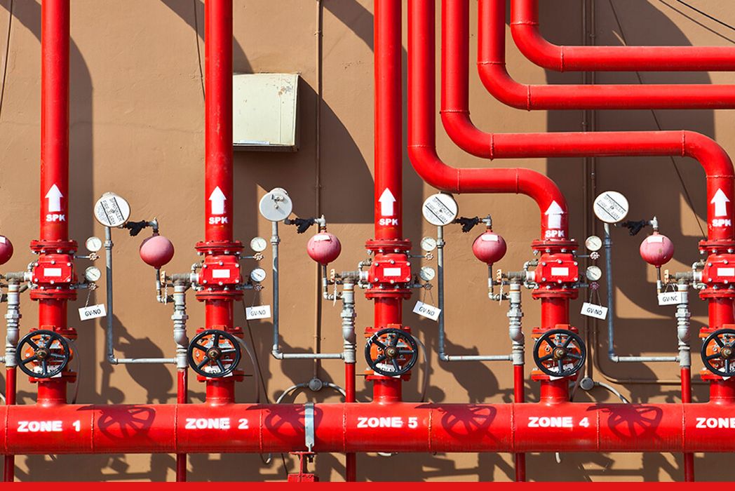 Redes contra incendio e hidrantes